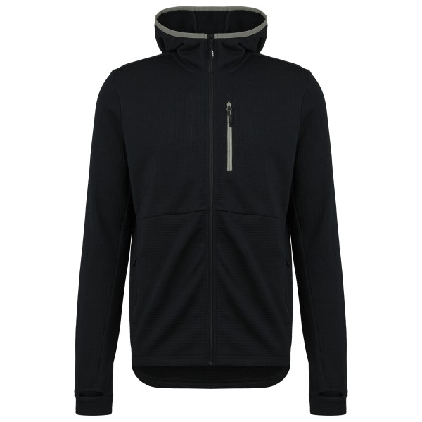 Stoic - MerinoGrid285 NorrdalSt. Zip Hoody - Fleecejacke Gr S schwarz