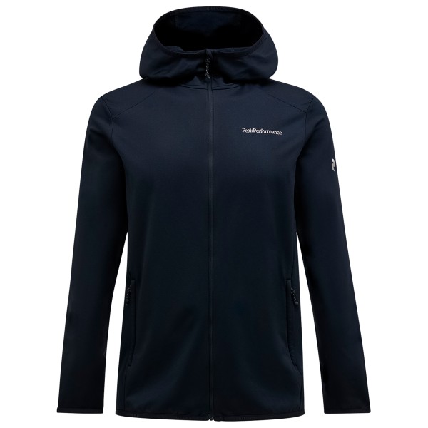 Peak Performance - Light Zip Hood - Fleecejacke Gr M schwarz