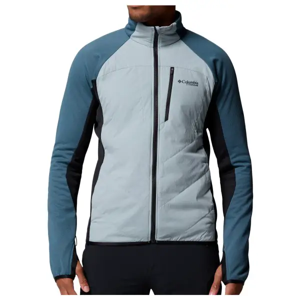 Columbia - Arctic Crest Hybrid Full Zip - Fleecejacke Gr XXL grau