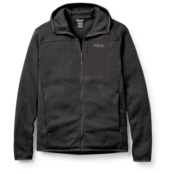 Rab - Ryvoan Hoody - Fleecejacke Gr M schwarz/grau