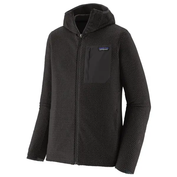 Patagonia - R1 Air Full-Zip Hoody - Fleecejacke Gr XS schwarz