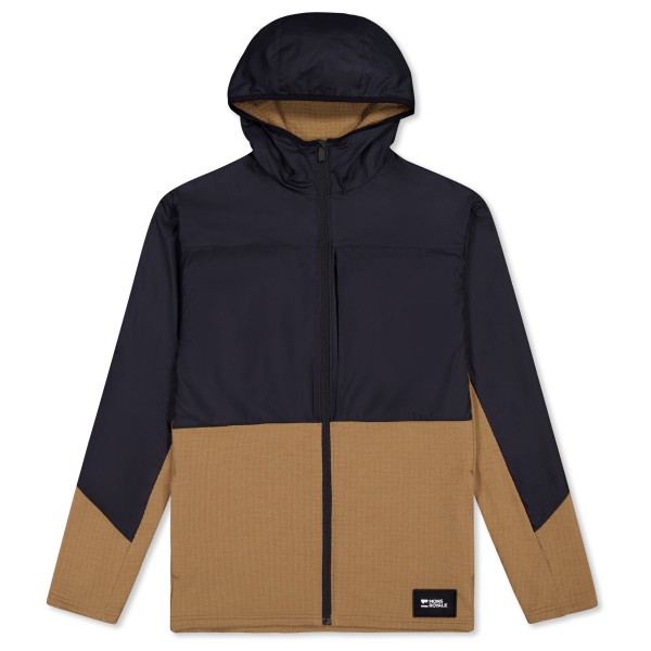 Mons Royale - Offgrid Merino Fleece Wind Jacket - Windjacke Gr S blau