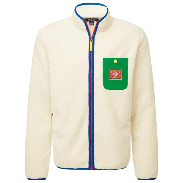 Sherpa - Tarcho Full Zip - Fleecejacke Gr XXL beige/weiß