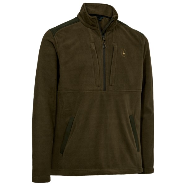 Deerhunter - Climate 1/2-Zip Fleece with 37.5 Technology - Fleecejacke Gr S oliv/braun