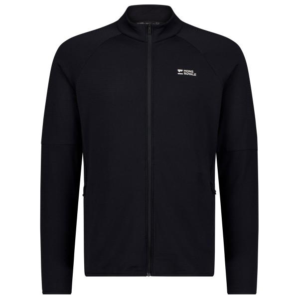Mons Royale - Quad Merino Fleece Jacket - Merinojacke Gr M schwarz