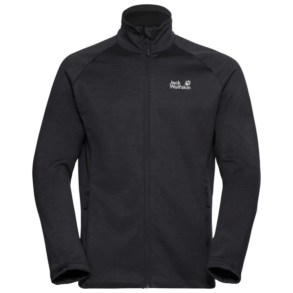 Jack Wolfskin - Peak District Fullzip - Fleecejacke Gr S schwarz
