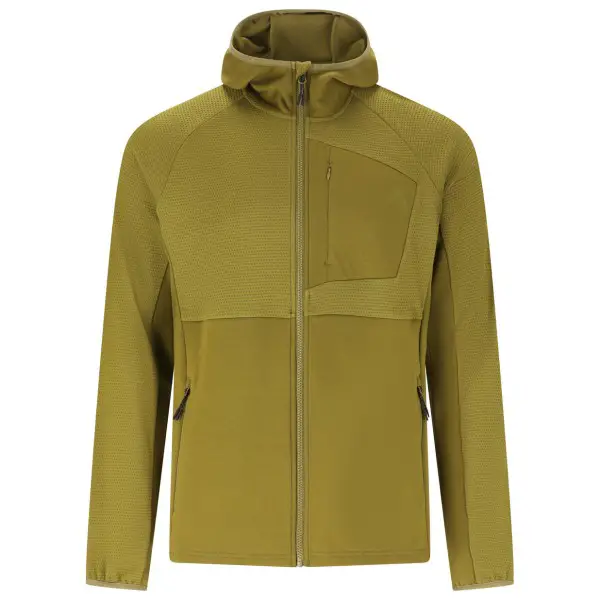 Whistler - Langley Power Stretch Hybrid - Fleecejacke Gr S oliv