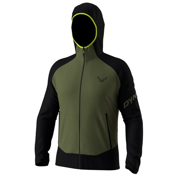 Dynafit - Transalper Light Polartec Hoody - Fleecejacke Gr 46 - S oliv/schwarz