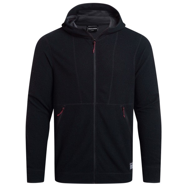 Craghoppers - Compresslite Fleece Hooded Jacket - Fleecejacke Gr S schwarz