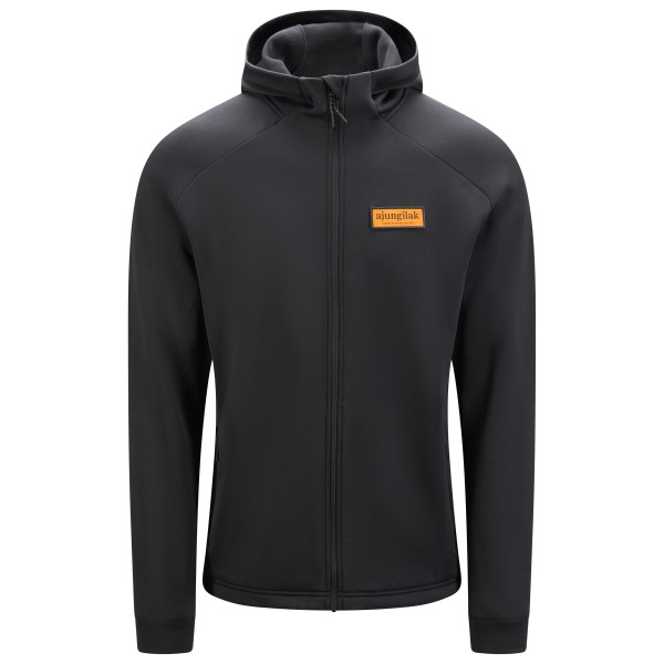 Ajungilak - Stretch Hooded ML Jacket - Fleecejacke Gr S schwarz