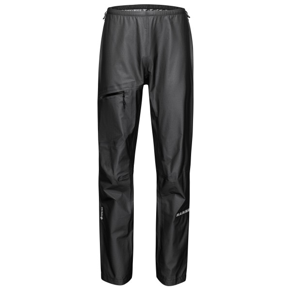 Mammut - Eiger Nordwand Light Hardshell Pants - Regenhose Gr 54 - Regular schwarz/grau