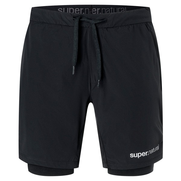 super.natural - Double Layer Shorts - Shorts Gr 48/50 - M schwarz