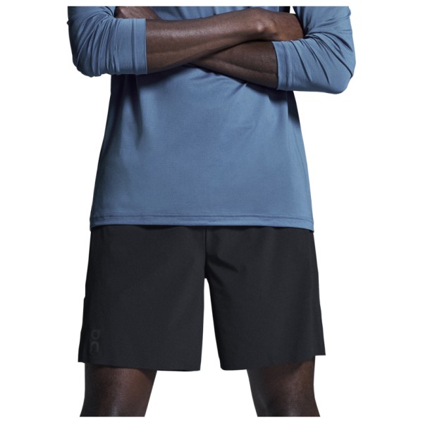 On - 7 Performance Shorts - Laufshorts Gr XXL blau/schwarz