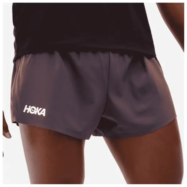 HOKA - Race Day Split Short - Laufshorts Gr S braun