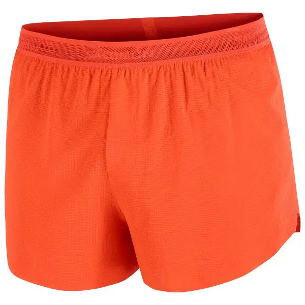 Salomon - Sense Aero Splt 3'' Shorts - Laufshorts Gr M rot
