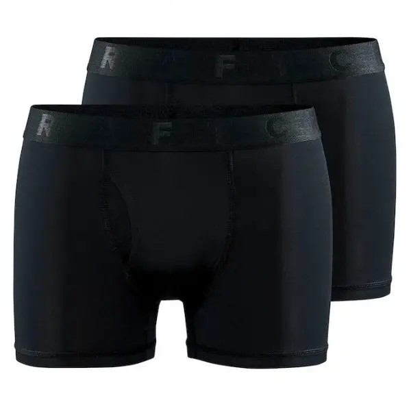Craft - Core Dry Boxer 3-Inch 2-Pack - Kunstfaserunterwäsche Gr M schwarz