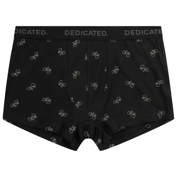 DEDICATED - Boxer Briefs Kalix Bike Pattern - Alltagsunterwäsche Gr S schwarz