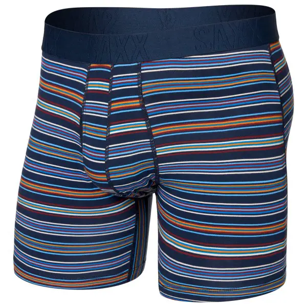 Saxx - Droptemp Cooling Cotton Boxer Brief Fly - Alltagsunterwäsche Gr XXL blau