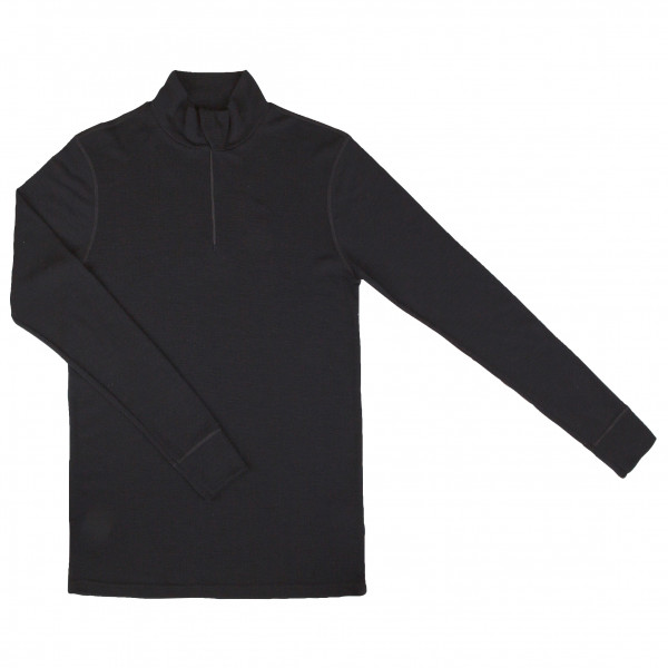 Joha - Blouse with Zip - Merinounterwäsche Gr XS schwarz