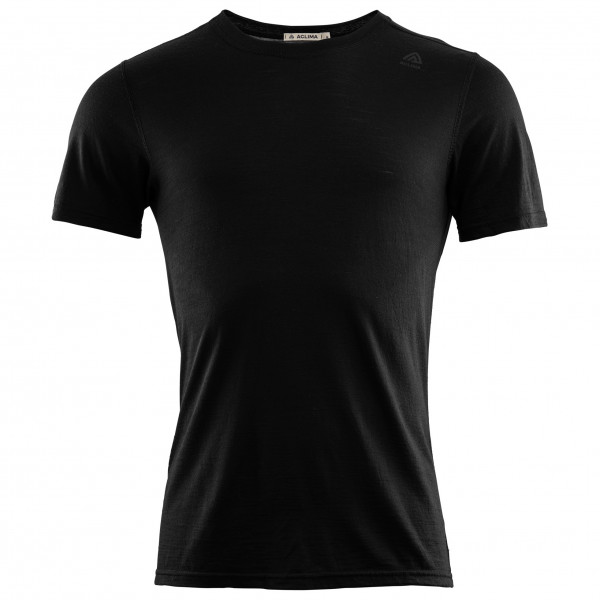 Aclima - Lightwool Undershirt Tee - Merinounterwäsche Gr S schwarz