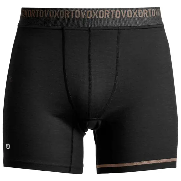 Ortovox - 185 Rock'N'Wool Boxer - Merinounterwäsche Gr S schwarz