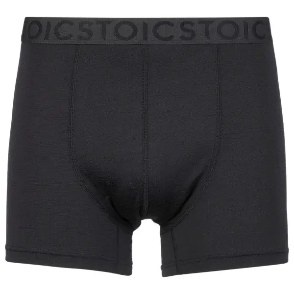 Stoic - Merino150 AlsenSt. Boxer - Merinounterwäsche Gr S schwarz