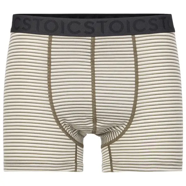 Stoic - Merino150 AlsenSt. Boxer - Merinounterwäsche Gr 3XL grau/beige