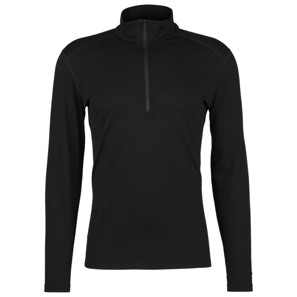 Icebreaker - 200 Oasis L/S Half Zip - Merinounterwäsche Gr S schwarz