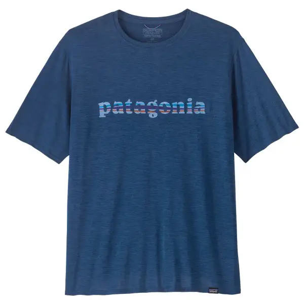 Patagonia - Cap Cool Daily Graphic Shirt - Funktionsshirt Gr S blau