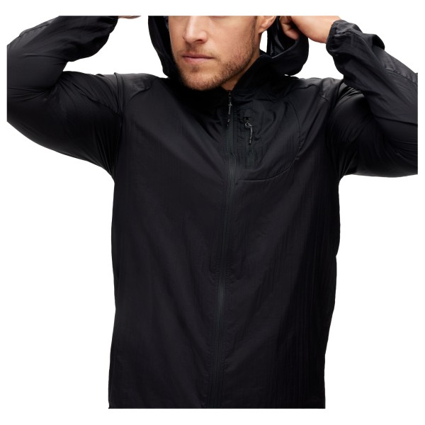 HOKA - Skyflow Jacket - Laufjacke Gr XS schwarz
