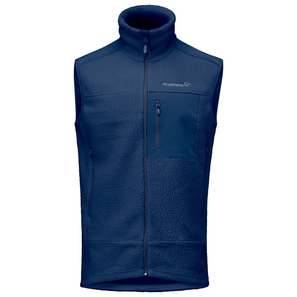 Norrøna - Trollveggen Warm3 Vest - Fleeceweste Gr S blau
