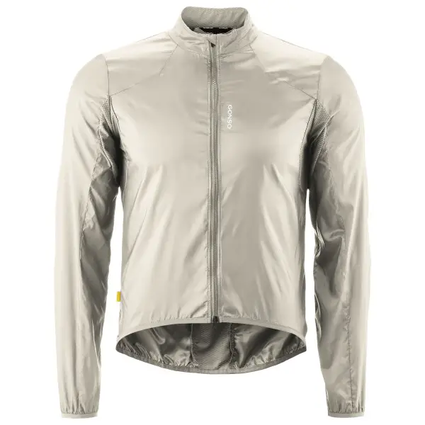 Gonso - Road Jacket Wind - Fahrradjacke Gr S grau/beige