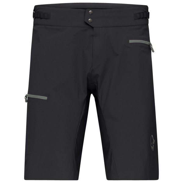 Norrøna - Fjørå Flex1 Light Shorts - Radhose Gr XL schwarz