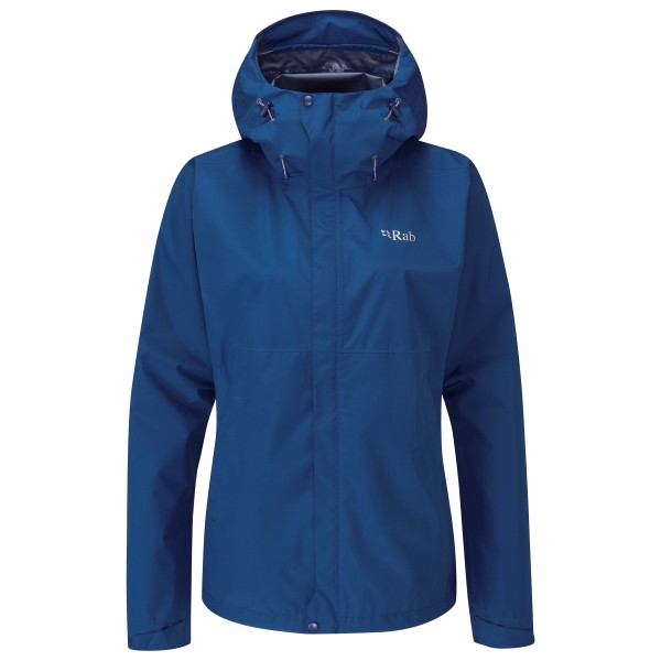 Rab - Women's Downpour Eco Jacket - Regenjacke Gr 6 blau