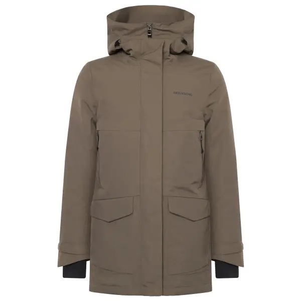 Didriksons - Women's Frida Parka 7 - Mantel Gr 52 braun/grau