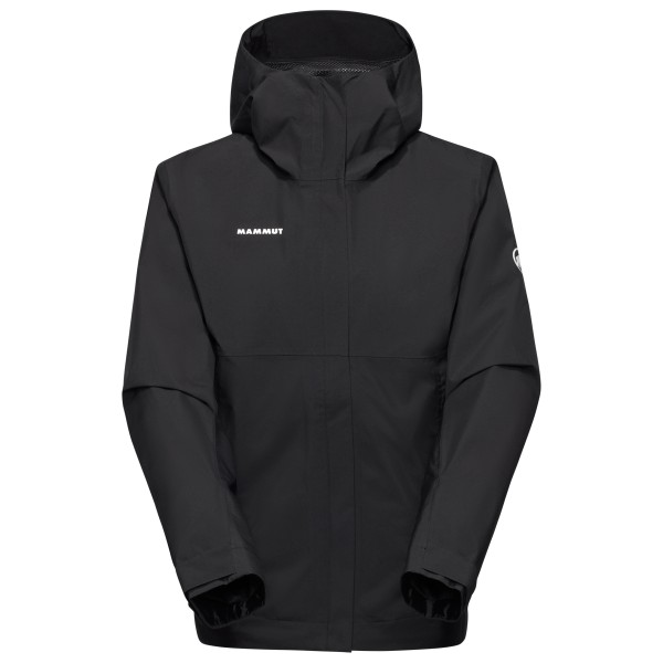 Mammut - Women's Treeline Light Hardshell Hooded Jacket - Regenjacke Gr M schwarz
