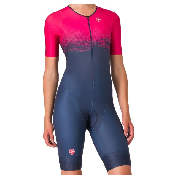 Castelli - Women's Core Tri Suit S/S - Radeinteiler Gr XS blau