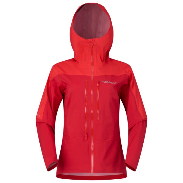 Norrøna - Women's Falketind Dri1 Jacket - Regenjacke Gr S rot