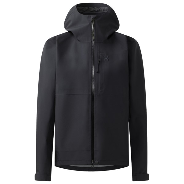 Haglöfs - Women's Front Proof II Jacket - Regenjacke Gr L schwarz/grau