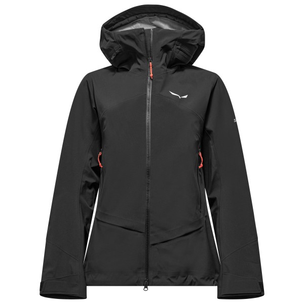 Salewa - Women's Ortles GTX 3L Epe Jacket - Regenjacke Gr 36 schwarz