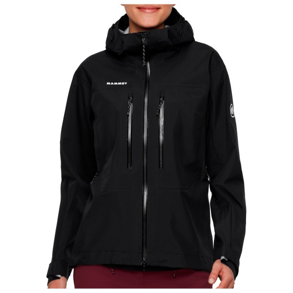 Mammut - Women's Taiss Hardshell Hooded Jacket - Regenjacke Gr XS schwarz