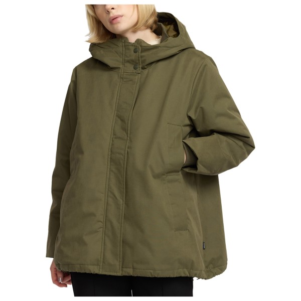 Selfhood - Women's Hooded Jacket - Mantel Gr XS oliv