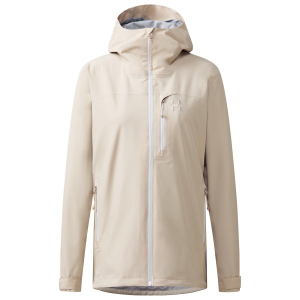 Haglöfs - Women's Ozka Proof Jacket - Regenjacke Gr XS beige