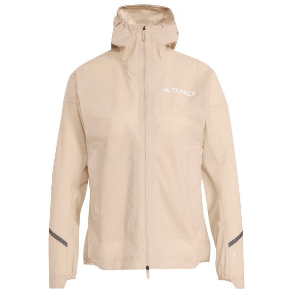 adidas Terrex - Women's XPR Light Rain Jacket - Regenjacke Gr XS beige