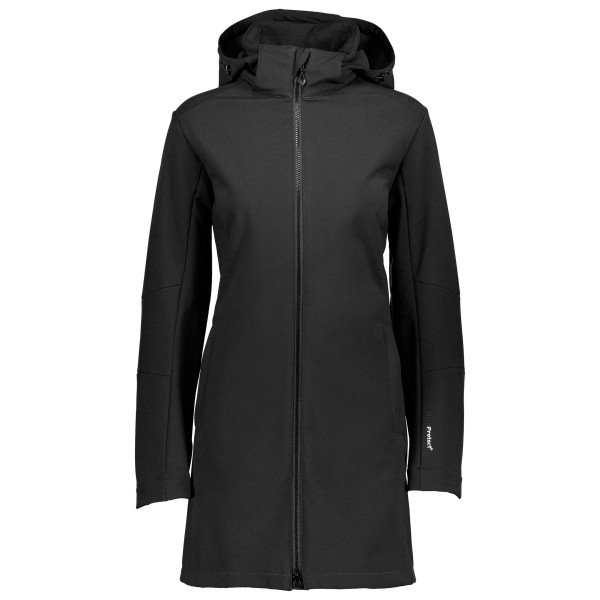 CMP - Women's Parka Zip Hood Softshell - Softshelljacke Gr 50 schwarz