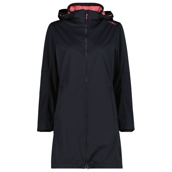 CMP - Women's Parka Zip Hood - Softshelljacke Gr 36 schwarz
