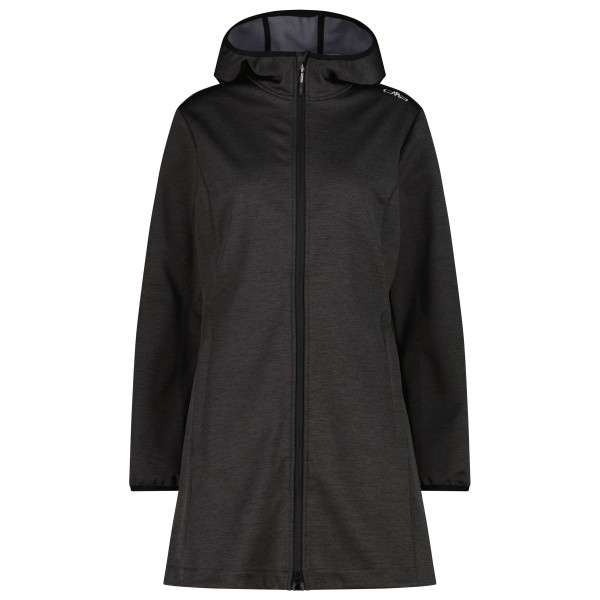 CMP - Women's Woman Parka Fix Hood - Softshelljacke Gr 46 schwarz