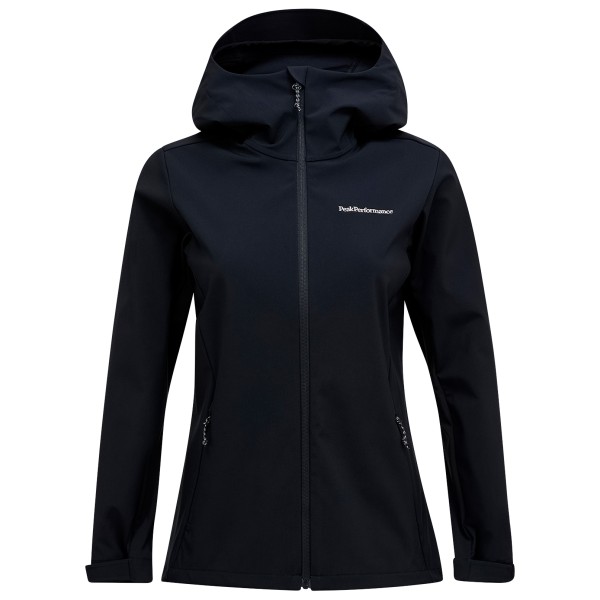 Peak Performance - Women's Explore Hood Jacket - Softshelljacke Gr XS schwarz