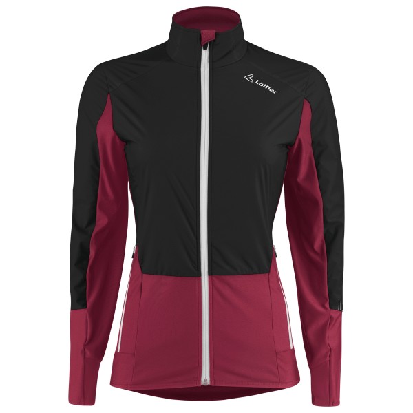 Löffler - Women's Jacket Worldcup REP - Langlaufjacke Gr 42 schwarz/rot