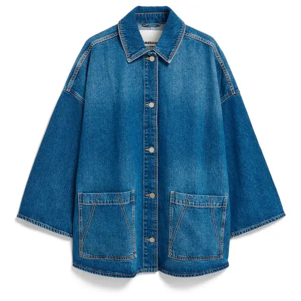 ARMEDANGELS - Women's Draapy Denim Jacket - Freizeitjacke Gr S/M blau